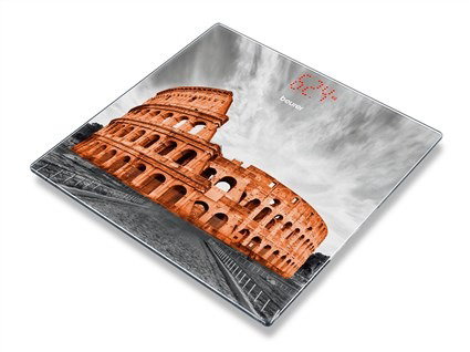 Beurer GS-215 Báscula Digital de Vidrio Roma