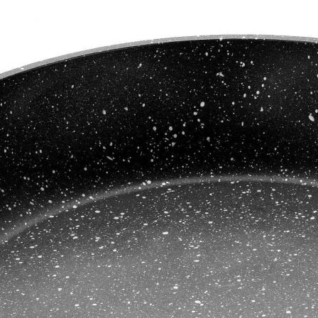 Monix Sartén Titán Rock M810022 22cm Aluminio Forjado Apta para Inducción