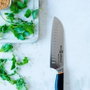 Cuchillo Santoku BRA A198004 Gris Acero Inoxidable