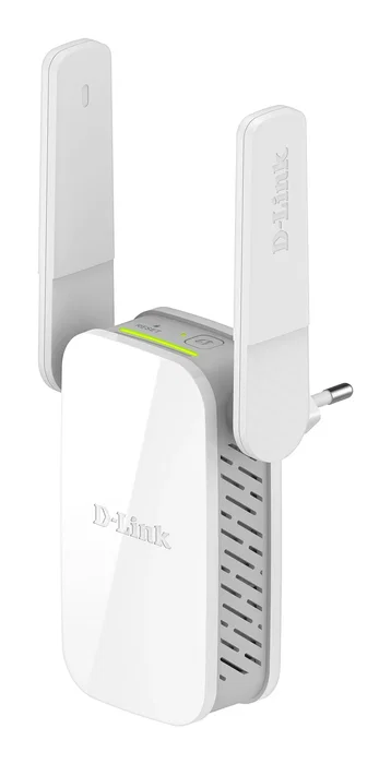 D-Link DAP 1610 Repetidor WiFi AC1200 Extensor de Red de Pared 1200 Mbps Dual Band 2.4/5GHz Puerto Ethernet 1x RJ45 2 Antenas Botón WPS Blanco