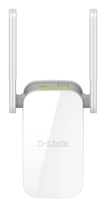 D-Link DAP 1610 Repetidor WiFi AC1200 Extensor de Red de Pared 1200 Mbps Dual Band 2.4/5GHz Puerto Ethernet 1x RJ45 2 Antenas Botón WPS Blanco