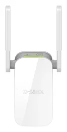 D-Link DAP 1610 Repetidor WiFi AC1200 Extensor de Red de Pared 1200 Mbps Dual Band 2.4/5GHz Puerto Ethernet 1x RJ45 2 Antenas Botón WPS Blanco