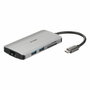 D-Link DUB-M810 Hub USB-C 8 en 1 con HDMI 4K, Ethernet y Carga 100W, Gris