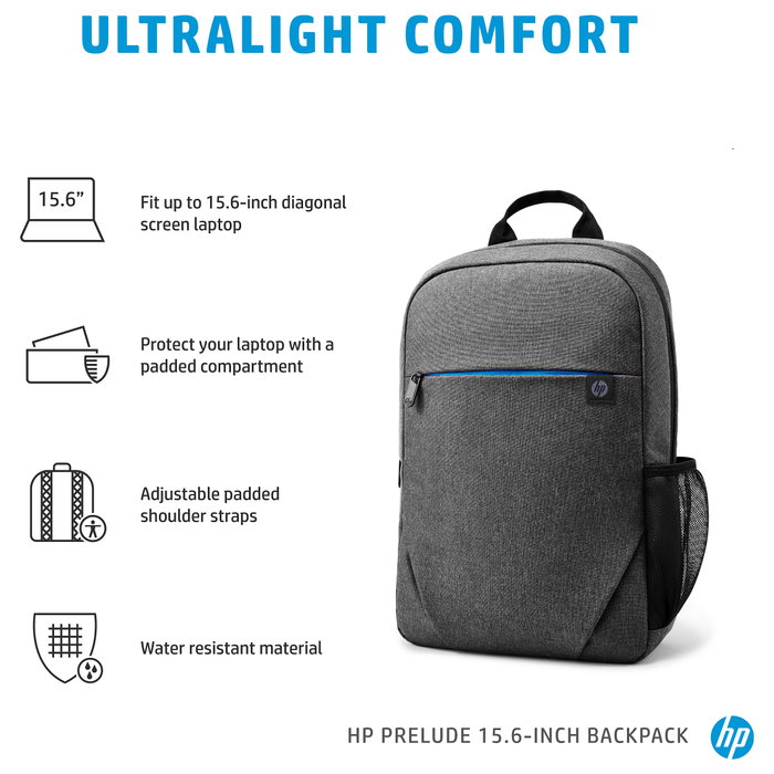 HP Prelude Mochila para Portátil 15,6 pulg. Negra HP Prelude Mochila para Portátil 15,6 pulg. Negra