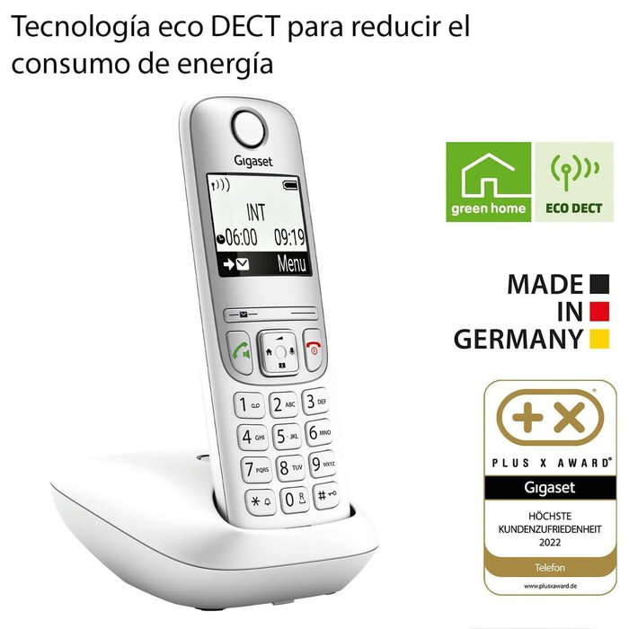 Gigaset A690 Teléfono Inalámbrico Blanco