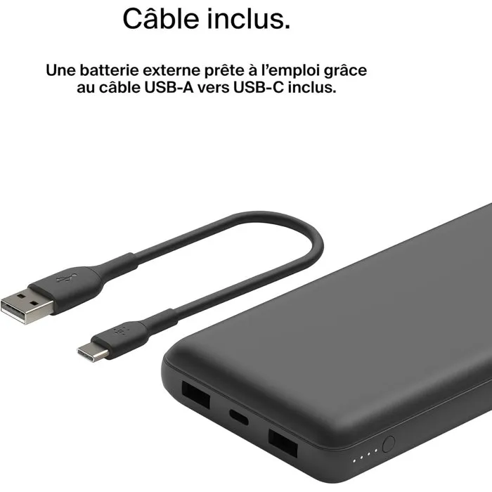 Belkin BOOST Charge Powerbank 20.000 mAh 15W USB-A/C Negro