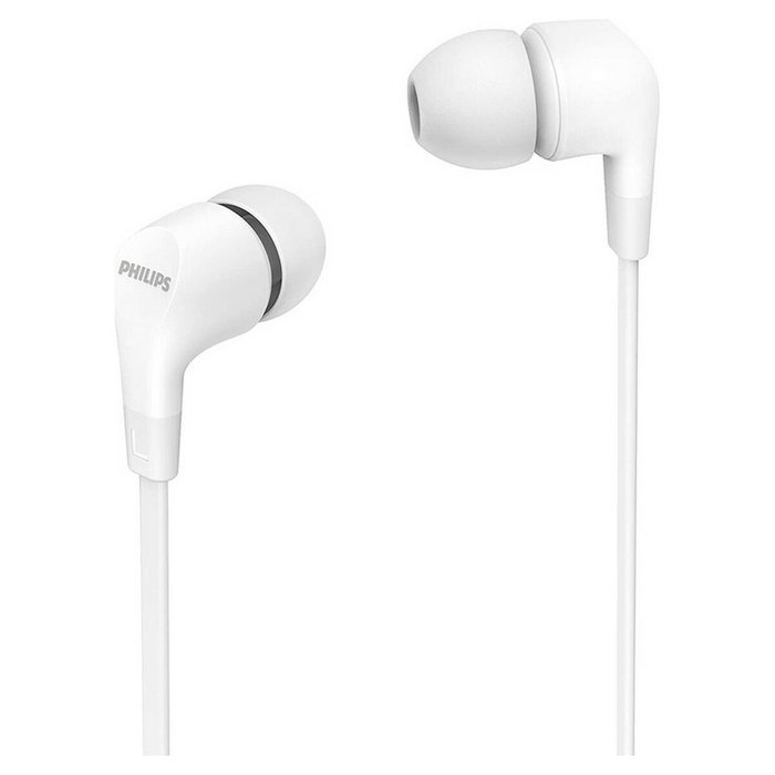 Philips TAE1105WT/00 Auriculares Intrauditivos con Micrófono - Blanco
