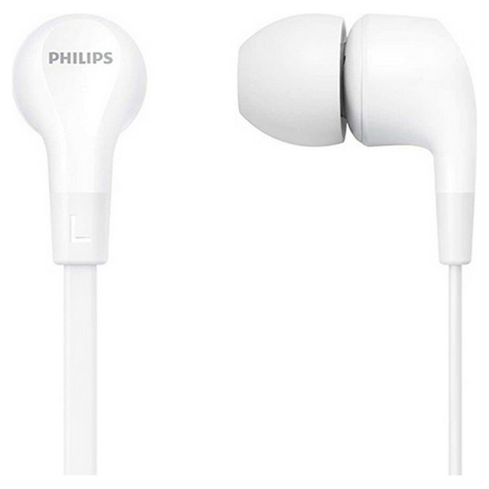 Philips TAE1105WT/00 Auriculares Intrauditivos con Micrófono - Blanco
