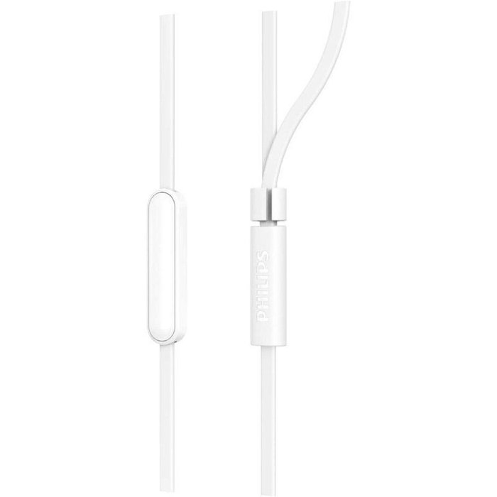 Philips TAE1105WT/00 Auriculares Intrauditivos con Micrófono - Blanco