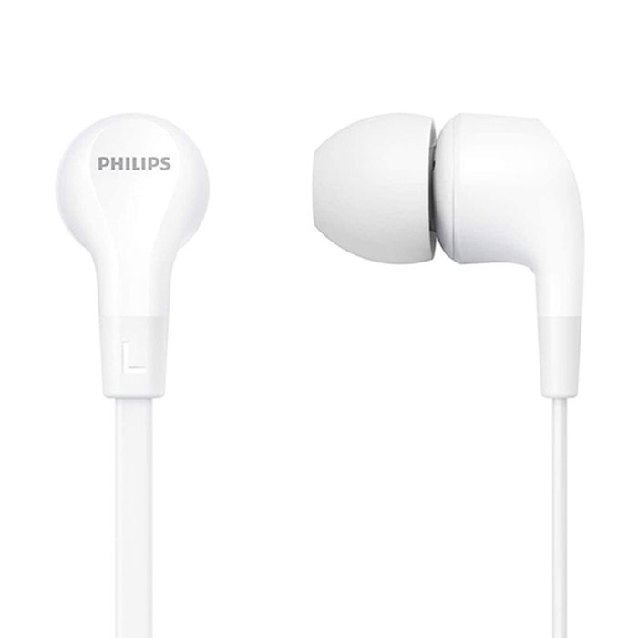 Philips TAE1105WT/00 Auriculares Intrauditivos con Micrófono - Blanco