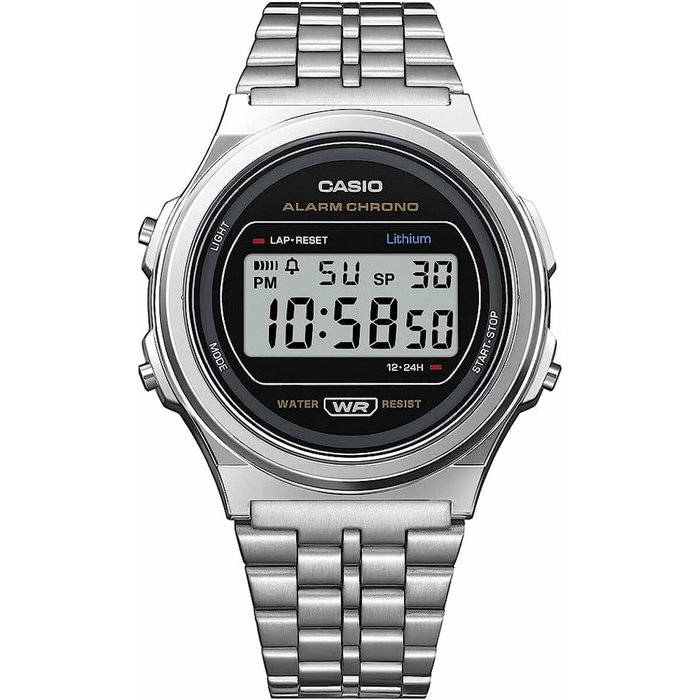 Reloj Unisex Casio A171WE-1AEF Plateado (Ø 36 mm) (37,5 mm)