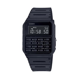 Casio CA-53WF-1BEF Reloj Digital con Calculadora Negro