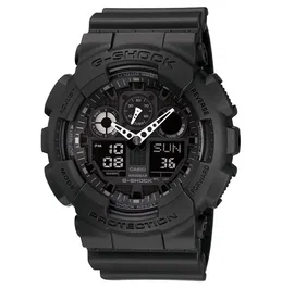 Casio GA1001A1ER Reloj Cronógrafo de Cuarzo para Hombre con Doble Pantalla y Resistencia al Agua 20 ATM