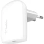 Belkin Cargador de Pared USB-C 30W, Blanco