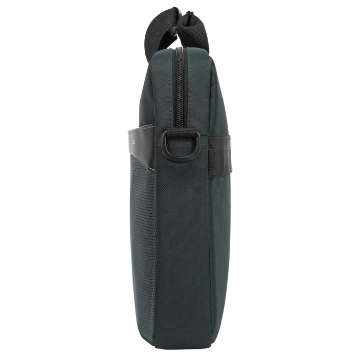 Targus GeoLite Essential Maletín Gris para Portátil hasta 15.6", Compartimento Acolchado, Correa para Maletas con Ruedas, Ligero y Delgado