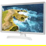LG 24TQ510S-WZ Televisor 24" Smart TV HD Ready con webOS, WiFi, Blanco, Sintonizador TDT2/DVB-C/DVB-S2, Dolby Audio