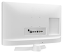 LG 24TQ510S-WZ Smart TV HD de 24 pulgadas Blanco