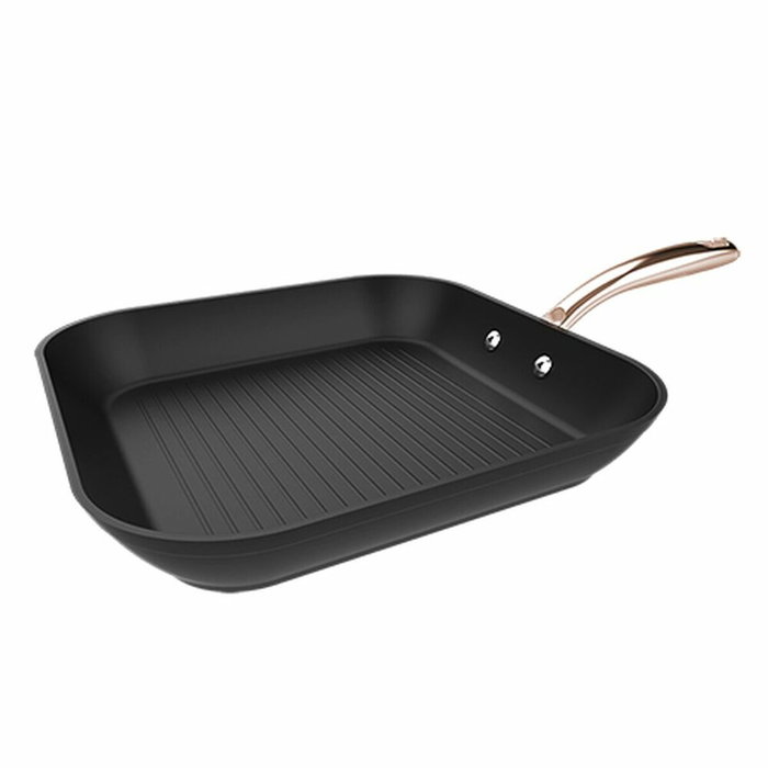 Plancha Grill Cecotec Fantasy Negro Aluminio Ø 28 cm Plancha Grill Cecotec Fantasy Negro Aluminio Ø 28 cm