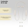 Sony WI-C100 Auriculares Inalámbricos In-Ear Beige