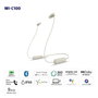 Sony WI-C100 Auriculares Inalámbricos In-Ear Beige