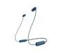 Sony WI-C100 Auriculares Intrauditivos Inalámbricos con Bluetooth 5.0, Micrófono, IPX4, 25h Batería, DSEE, para Música y Llamadas - Azul