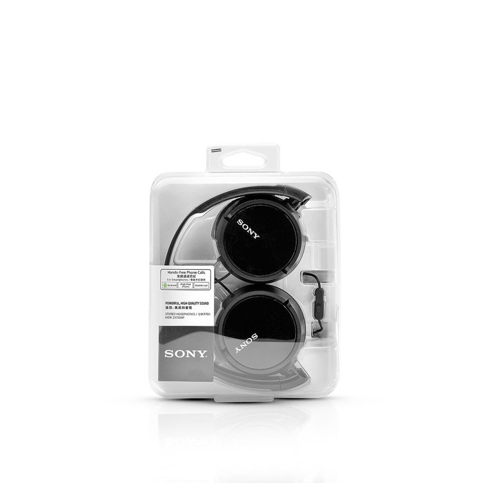 Sony MDR-ZX110AP Auriculares con Micrófono Negro