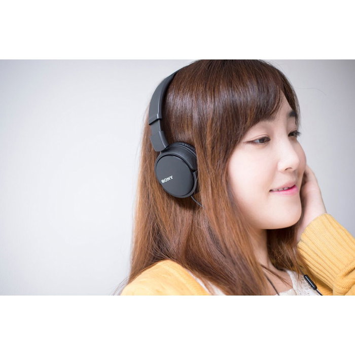 Sony MDR-ZX110AP Auriculares con Micrófono Negro