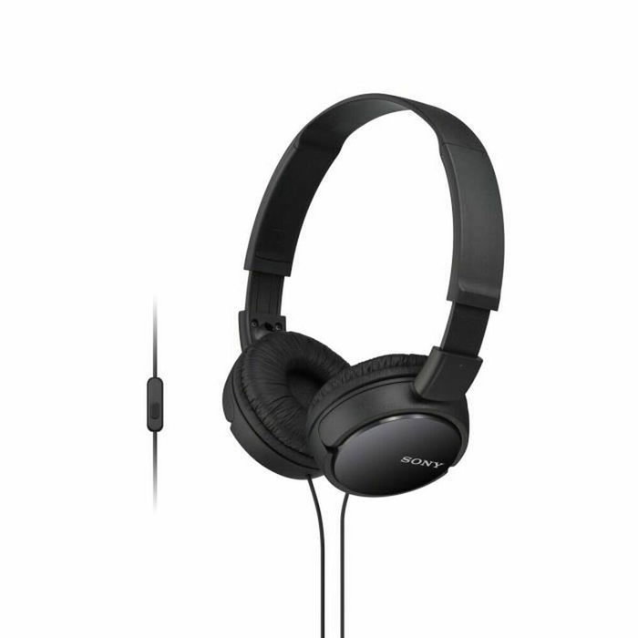 Sony MDR-ZX110AP Auriculares con Micrófono Negro