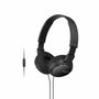 Sony MDR-ZX110AP Auriculares con Micrófono Negro