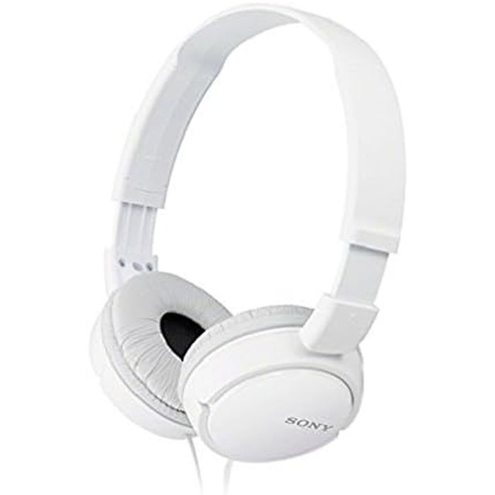 Sony MDR-ZX110APW Auriculares de Diadema Plegables con Micrófono - Blanco Sony MDR-ZX110APW Auriculares de Diadema Plegables con Micrófono - Blanco