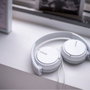 Sony MDR-ZX110APW Auriculares de Diadema Plegables con Micrófono - Blanco