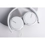 Sony MDR-ZX110APW Auriculares de Diadema Plegables con Micrófono - Blanco