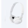 Sony MDR-ZX110APW Auriculares de Diadema Plegables con Micrófono - Blanco