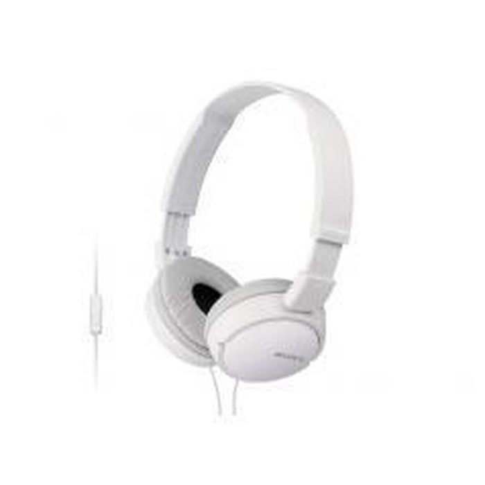 Sony MDR-ZX110APW Auriculares de Diadema Plegables con Micrófono - Blanco Sony MDR-ZX110APW Auriculares de Diadema Plegables con Micrófono - Blanco