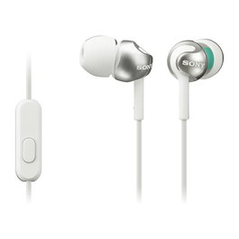 Auriculares de Botón Sony MDR-EX110AP 3,5 mm Blanco