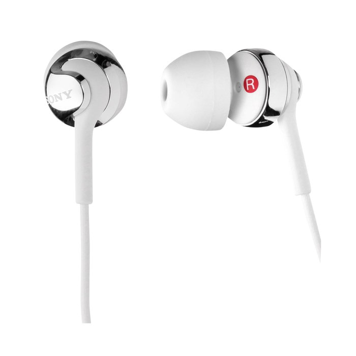 SONY MDR-EX110AP Auriculares In-Ear Blanco