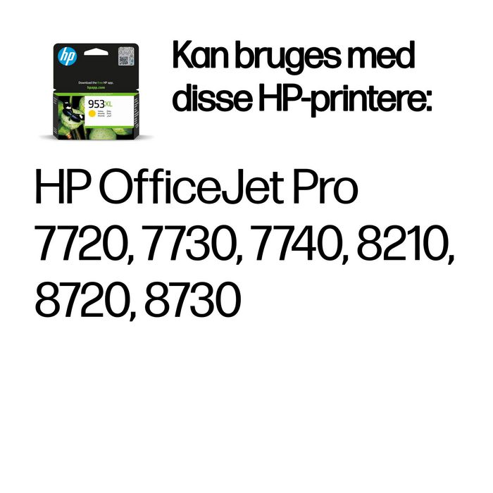 HP 953XL Cartucho de Tinta Amarillo Original