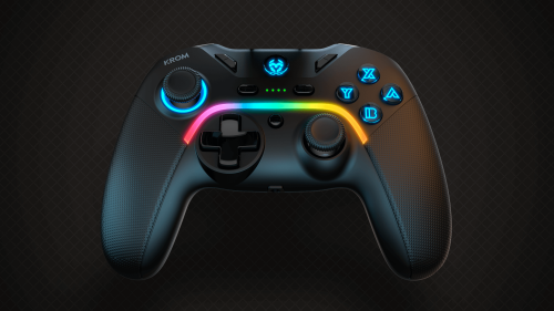 Krom Kayros Gamepad Inalámbrico RGB Negro Krom Kayros Gamepad Inalámbrico RGB Negro