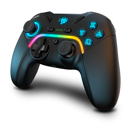 Krom Kayros Gamepad Inalámbrico RGB Negro Krom Kayros Gamepad Inalámbrico RGB Negro
