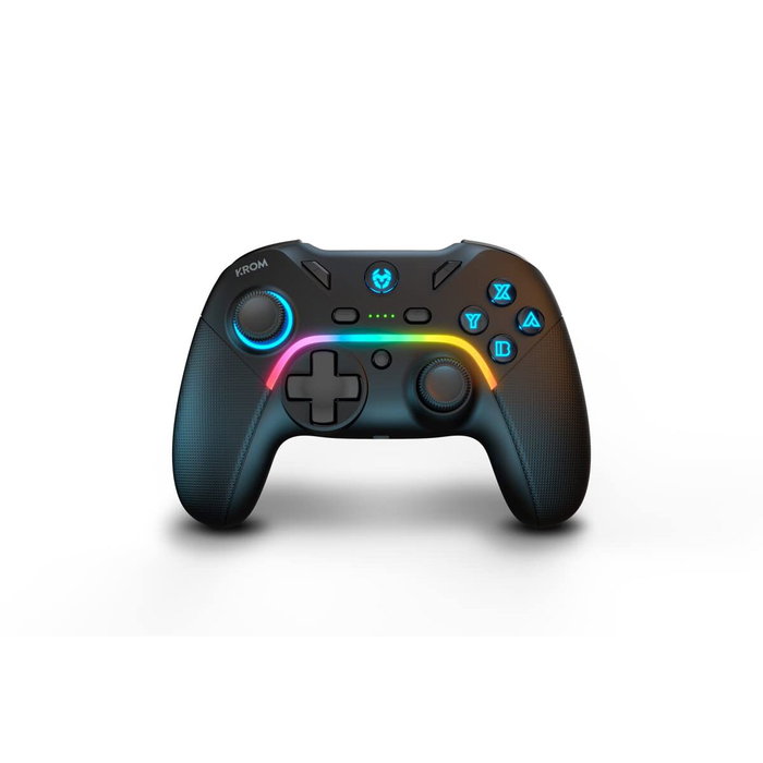 Krom Kayros Gamepad Inalámbrico RGB Negro Krom Kayros Gamepad Inalámbrico RGB Negro