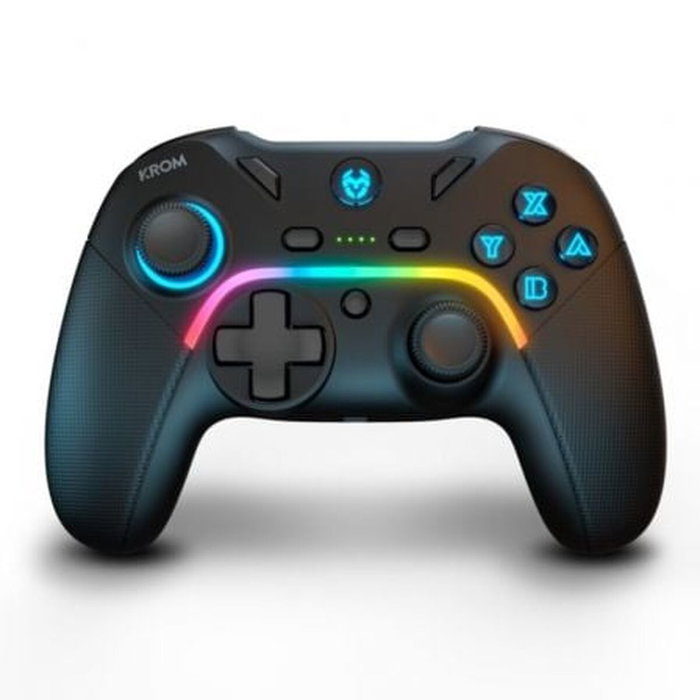 Krom Kayros Gamepad Inalámbrico RGB Negro Krom Kayros Gamepad Inalámbrico RGB Negro