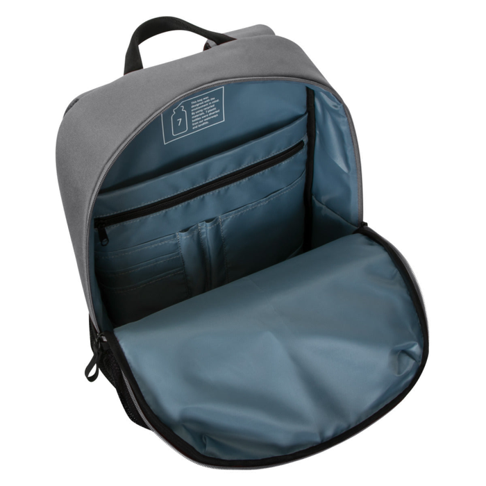 Targus Sagano Mochila para portátil de 15.6 pulgadas, Negro, Gris