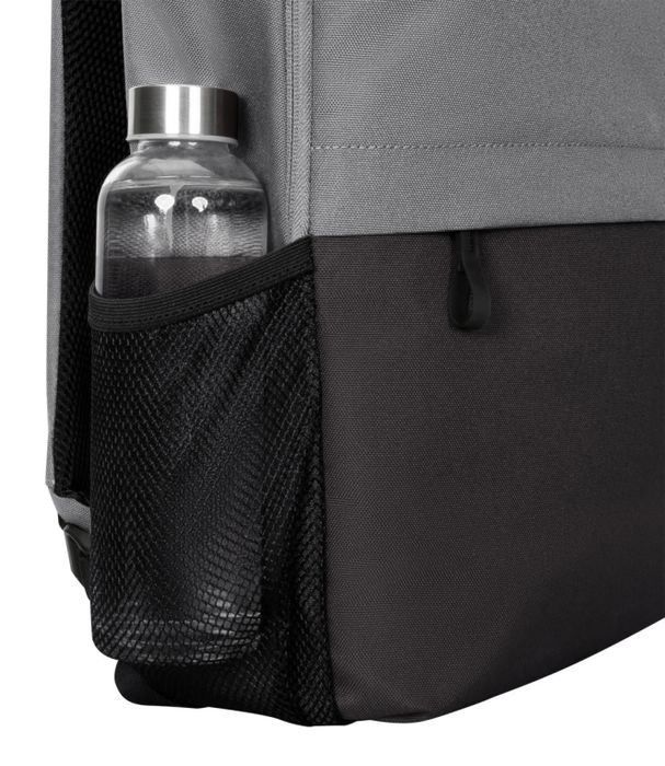 Targus Sagano Mochila para portátil de 15.6 pulgadas, Negro, Gris
