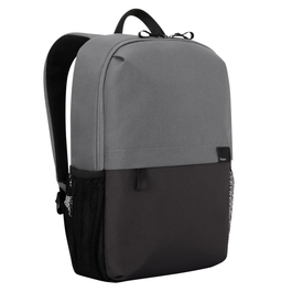 Targus Mochila Sagano para Portátil de 15.6 Pulgadas (39.6 cm), Color Negro y Gris