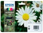 Epson Multipack Claria Home nº18 (T1806) Negro, Cian, Magenta, Amarillo
