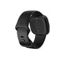 Fitbit Versa 4 Reloj Inteligente Black/Graphite, Monitor de Actividad Diaria, GPS Integrado, Google Maps y Google Wallet