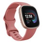 Fitbit Versa 4 copper rose - Reloj inteligente con GPS, pantalla táctil, monitor cardíaco, resistente al agua 50m