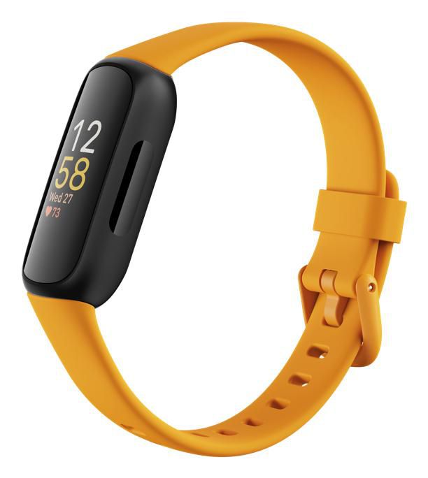Fitbit Inspire 3 Pulsera de Actividad y Bienestar con Monitoreo de Frecuencia Cardíaca, Estrés y Sueño Negro/Morning Glow Fitbit Inspire 3 Pulsera de Actividad y Bienestar con Monitoreo de Frecuencia Cardíaca, Estrés y Sueño Negro/Morning Glow
