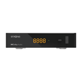 Strong SRT 7030 Decodificador con 1 sintonizador, Alámbrico, Negro