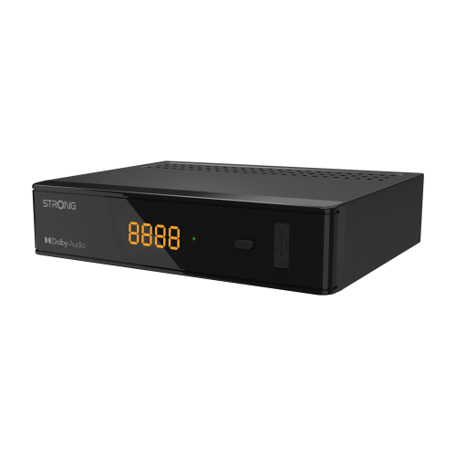 Strong SRT 7030 Decodificador con 1 sintonizador, Alámbrico, Negro